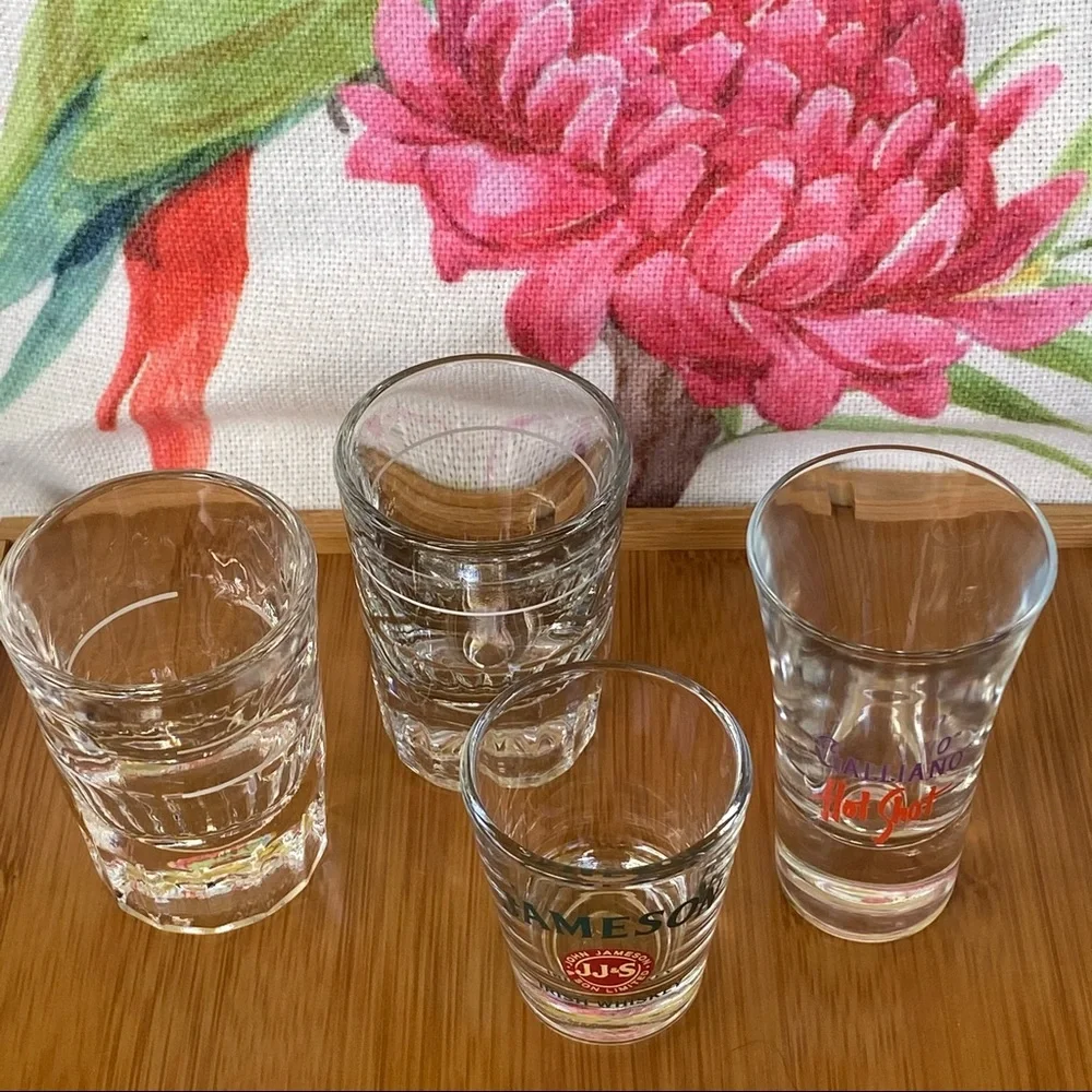 Four Shot Measuring Glasses
